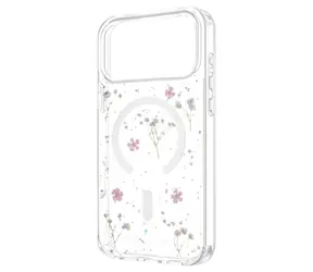 FIXED MagBloom-Rückseite mit MagSafe-Halterung für Apple iPhone 17 Pro Max, Farbe: Blush Plum