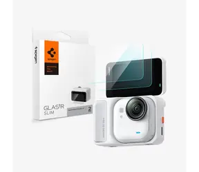 Spigen Glass tR Slim Schutzglas für Insta360 Go Ultra / 2 Stück