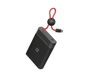OnePlus Powerbank mit Magnetring, USB-C PD, 22,5 W, 10000 mAh, Schwarz