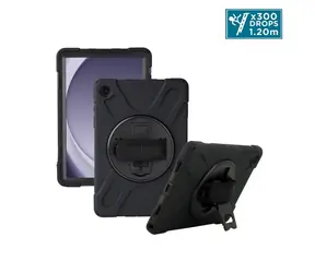 Mobilis Schutzhülle mit Tragegurt für Galaxy Tab Active5 / Galaxy Tab Active3 8" schwarz