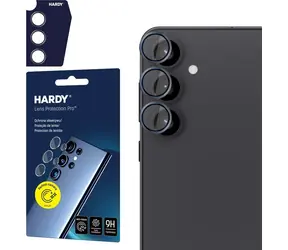 3mk HARDY Lens Protection Pro Schwarzes Kameraschutzglas für Samsung Galaxy S25