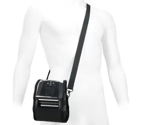 Mobilis 031021 Universal-Tasche für tragbare Drucker (Größe L) schwarz