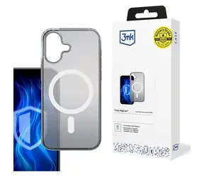 3mk Frosty MagCase Schutzhülle für Apple iPhone 16E, weiß