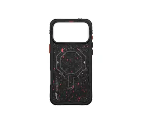 SKINARMA Vektor Mag-Charge Schutzhülle für iPhone 17 Pro Max, Schwarz/Rot