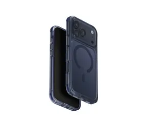 UNIQ Combat MagClick Ladeschutzhülle für iPhone 17 Pro Max, Marineblau
