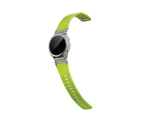UNIQ Fluo Magnetarmband für Garmin Smartwatch 22 mm, Dunkelgrün