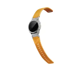 UNIQ Fluo Magnetarmband für Garmin Smartwatch 22 mm, Hellorange