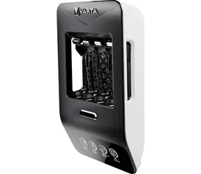 Varta LCD-Schnellladegerät / Akkuladegerät + 4X AA-Batterien (2100 mAh | NiMH) / 100-240 V | 12 V DC / 4x AA | AAA