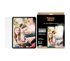 PanzerGlass Apple iPad Air 13/Pro 13 entspiegelte Schutzfolie mit Montagerahmen