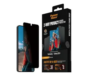 PanzerGlass Sichtschutz für Samsung Galaxy S26+ mit staubfreier Applikationsbox