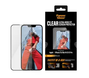 PanzerGlass Apple iPhone 17e/16e/14/13/13 Pro mit staubfreier Installationsbox