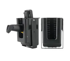 Mobilis 031023 Klemmenhalter mit Pistolengriff zum Anschrauben an einen Gabelstapler