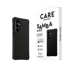 PanzerGlass CARE Schutzhülle für Samsung Galaxy S26+ Samba schwarz/weiß Qi