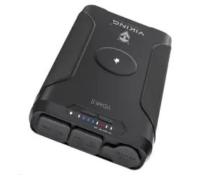 Viking VIDAR II Outdoor-Powerbank, schwarz / 72000 mAh / DC / USB-A + 2x USB-C + kabelloses Laden / IP65