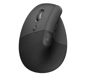 Ausgepackt - Logitech Lift Vertikale ergonomische Maus Links schwarz / Ergonomische Maus / USB / Nur für Linkshänder / Ausgepackt