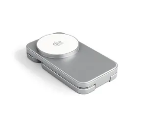 Spello ForceBase Qi2 25W 3-in-1 Faltbare silberne Ladestation / Kabellose Ladestation / Qi2 / USB-C