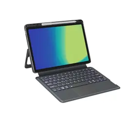Epico Spello Schutzhülle mit beleuchteter Tastatur für Lenovo Tab M11, schwarz
