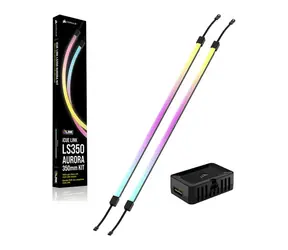 Corsair iCUE LINK LS350 Aurora RGB-Lichtleisten- Kit 350 mm / 2 Stück