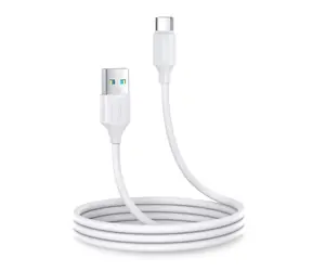 Joyroom S-UC027A9 Long Ladekabel der Serie A9, USB-A (Stecker) - USB-C (Stecker), 3 A, 1 m, weiß