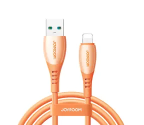 Joyroom S-A59 Vibrant Series Ladekabel USB-A (M) - Lightning (M) 3A 1,2m orange