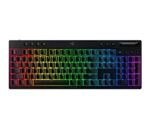 Razer BlackWidow V4 Low-Profile HyperSpeed Yellow Switch Schwarz / Kabelloses Gaming-Headset / Mechanisch / 2,4 GHz / US 