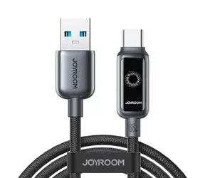 Joyroom S-A55 StarFlight Ladekabel USB-A (Stecker) - USB-C (Stecker) 66 W 1,2 m schwarz