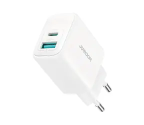 Joyroom JR-TCF21 Netzteil weiß / 1x USB-C + 1x USB-A / 20 W 