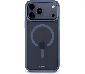 HAMA Frame Protect Schutzhülle für Apple iPhone 17 Pro Max, blau / magnetisch / transparent