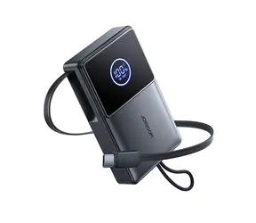 Joyroom JR-PR1 schwarz / Powerbank / 10000 mAh / 22,5 W / 1x USB-C / 1x USB-C-Kabel