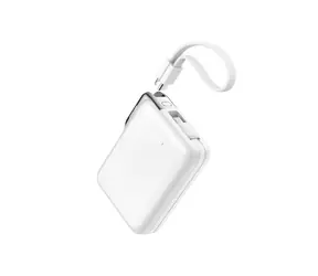 Joyroom JR-PBF27 Pro weiß / Powerbank / 10000 mAh / 30 W / 1x USB-C / 1x Lightning + 1x USB-C-Kabel