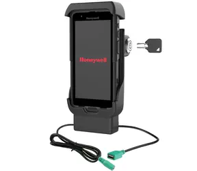 RAM-Montage-Stromanschlussdose USB-A für Honeywell CT40/45/47 / mit Schloss
