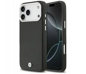 BMW Metall-Rückseite mit MagSafe-Logo für iPhone 17 Pro Max, Schwarz
