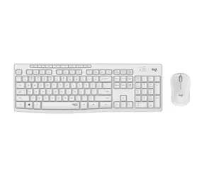 Ausgepackt - Logitech MK295 Silent weiß / Kabelloses Tastatur- und Maus-Set / US-Layout / USB-Nano-Empfänger / ausgepackt
