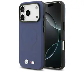 BMW Metall- Logo MagSafe Rückseite für iPhone 17 Pro Max Dunkelblau