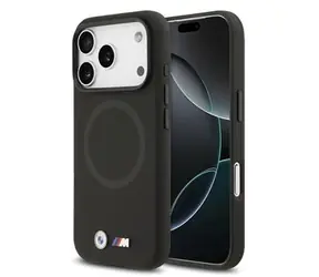 BMW Metall Logo MagSafe Rückseite für iPhone 17 Pro Max Schwarz
