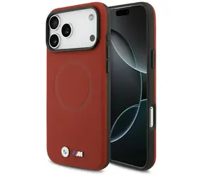 BMW Metall- Logo MagSafe Rückseite für iPhone 17 Pro Max Rot