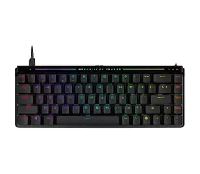 Ausgepackt - Asus ROG Falchion Ace HFX schwarz / Gaming-Tastatur / mechanisch / kabelgebunden / ROG HFX -Schalter / US / ausgepackt