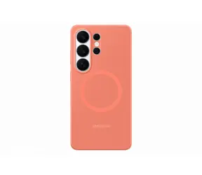 Ausgepackt - Samsung Silikonhülle mit Magnet S26 Ultra Korallenrot
