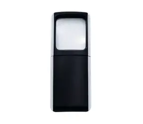 WEDO Lupe mit LED-Licht schwarz