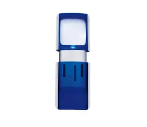 WEDO Lupe mit LED-Licht blau