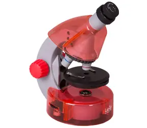 Levenhuk LabZZ M101 Orangefarbenes Mikroskop 
