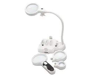 Konus Flexo-M / Tischlupe / 2x/5x/16x/ LED