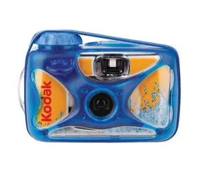 Kodak Sportkamera / Einwegkamera / 27 Bilder / wasserdicht 15 m 