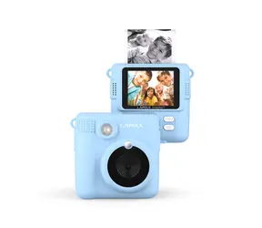 Lamax InstaKid1 blau / Kinderkamera / 2,4" Display / microSD / MP3 / Spiele / Video / CZ -Schnittstelle 