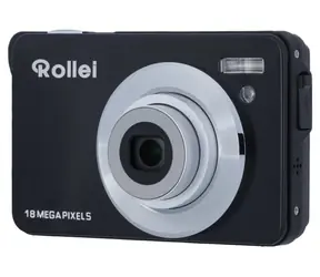 Rollei Compactline 880 schwarz / 18 MP / 8-fach Zoom / 2,7" LCD / HDV-Video / SD