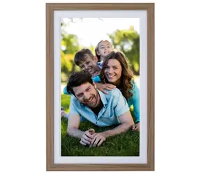 Rollei Bilderrahmen WiFi 212 Hellholz / 21,5" IPS-Touchdisplay / 32 GB / 4 W / Frameo-App