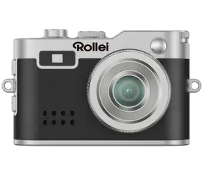 Rollei Mini Digitalkamera, schwarz / 2 Megapixel / 0,96"-LCD / 1080p-Video / microSD / USB-C