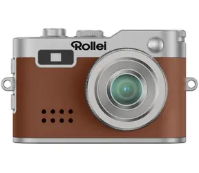 Rollei Mini Digitalkamera, braun / 2 Megapixel / 0,96"-LCD / 1080p-Video / microSD / USB-C