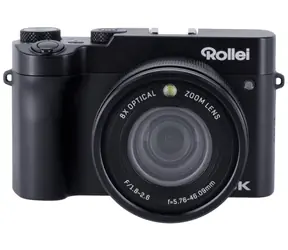 Rollei Powerflex X8 Dual Lens, schwarz / 8 Megapixel / 8-fach Zoom / 3,6" LCD / 5K-Video