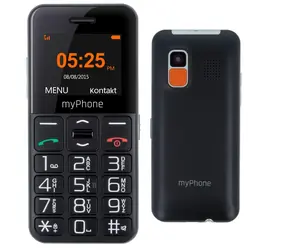 MyPhone HALO Easy schwarz / 1,77" / FM / 0,3 MP / microSD / SOS-Funktion